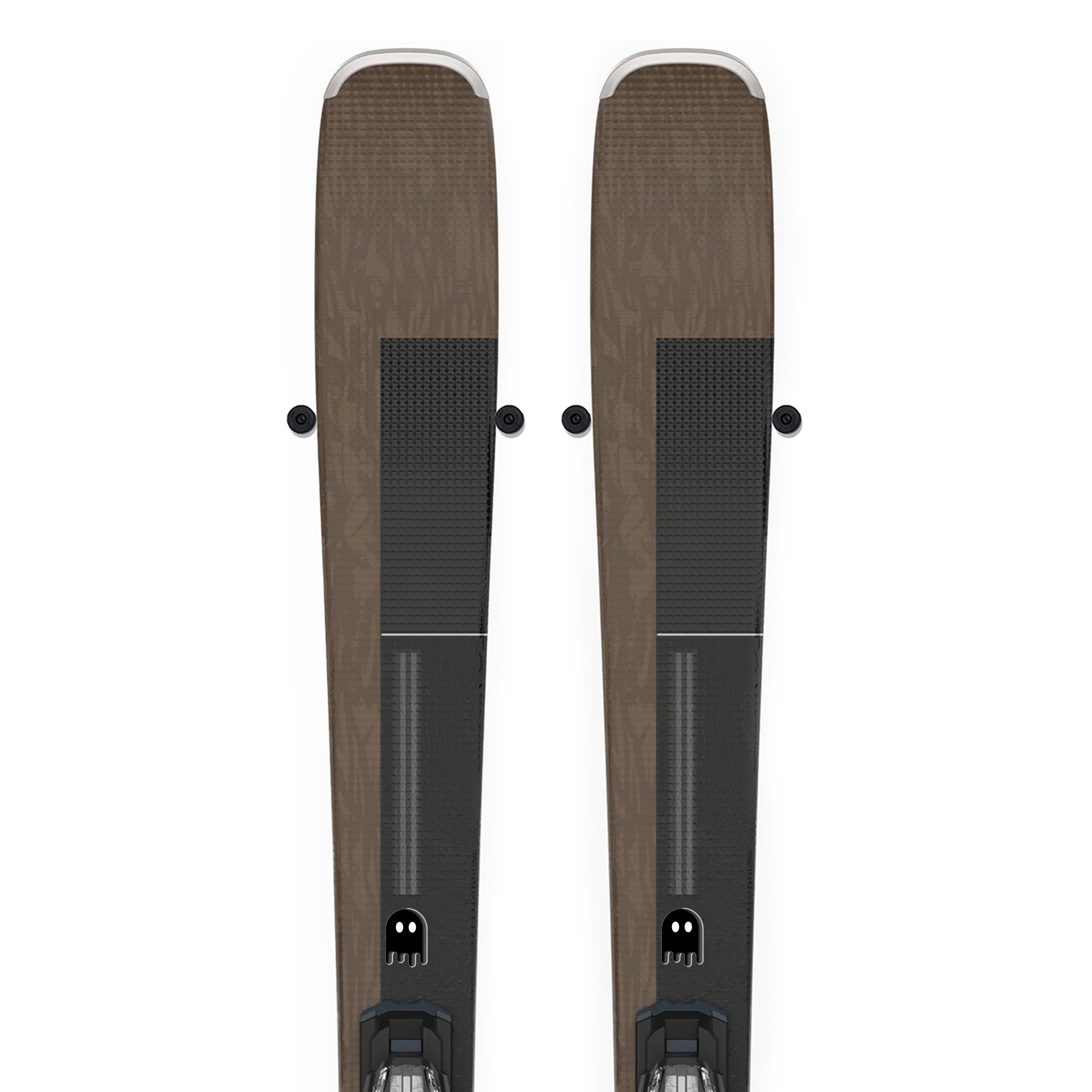 Demon Park Ranger Ski & Snowboard Tuning Kit with Iron, 1lb Wax Block, Base  Cleaner & Snowboard Wall Mount Hanger