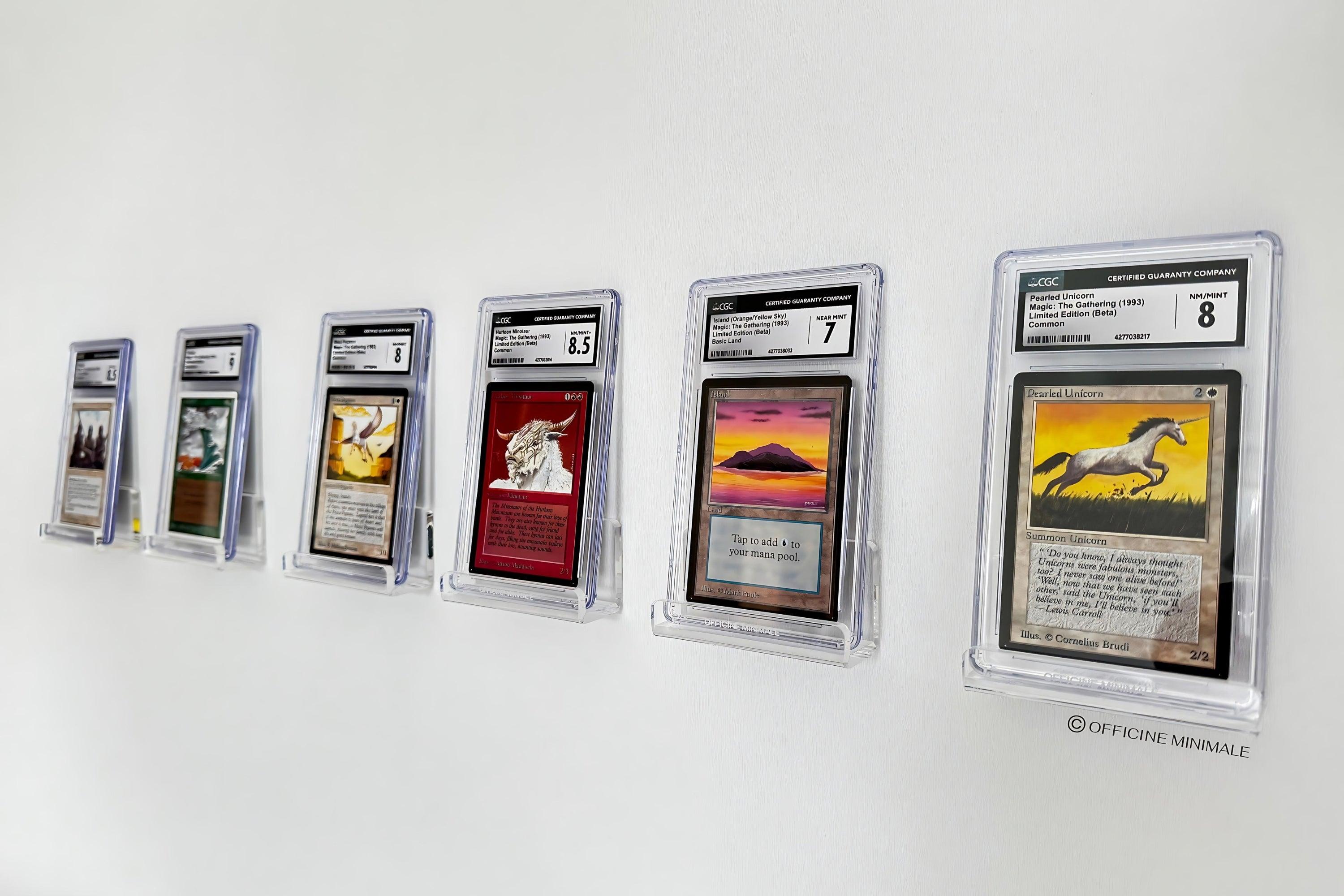 Premium Trading Card Wall Mount Display