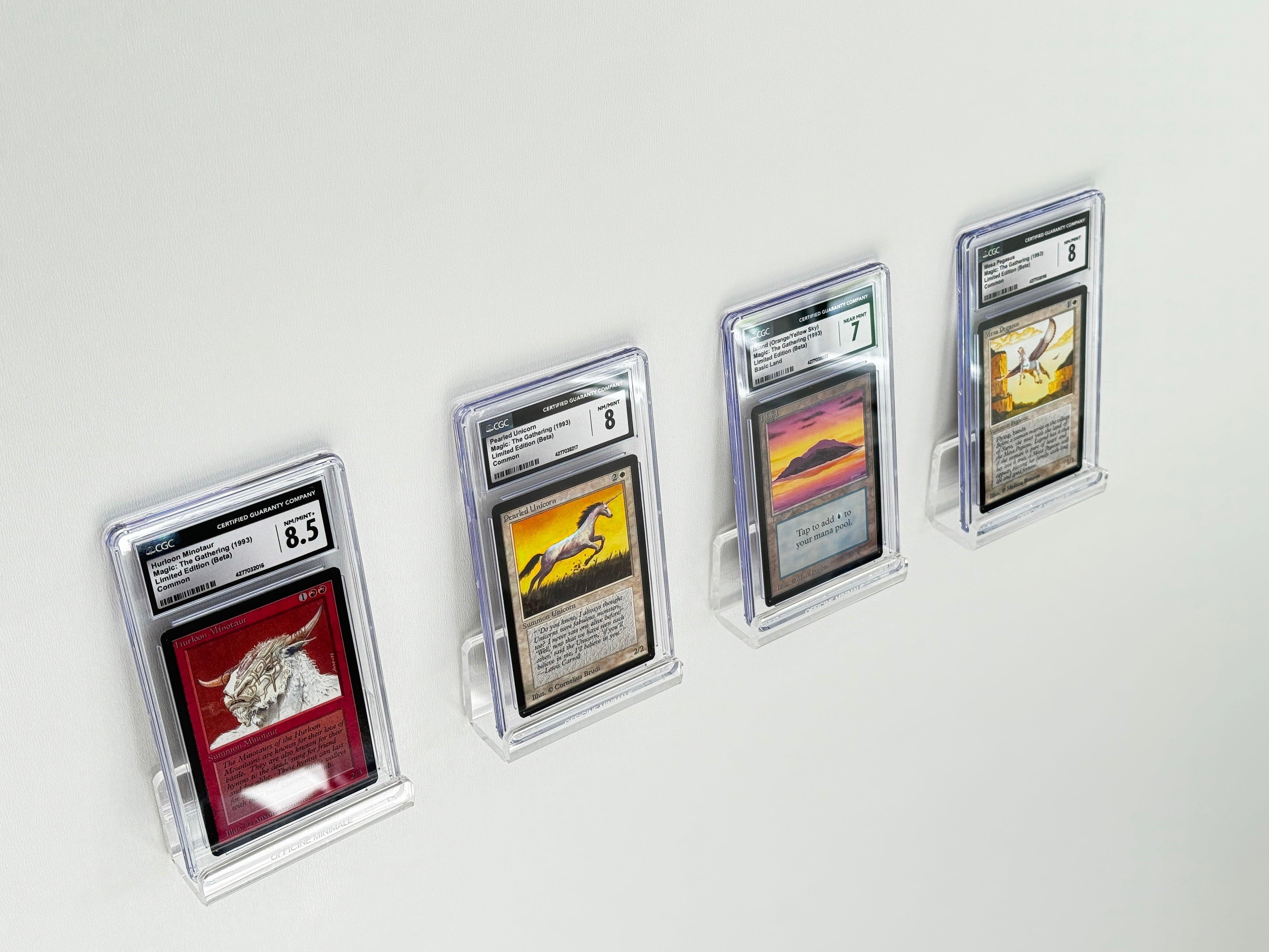 Premium Trading Card Wall Mount Display – Ghost Mounts